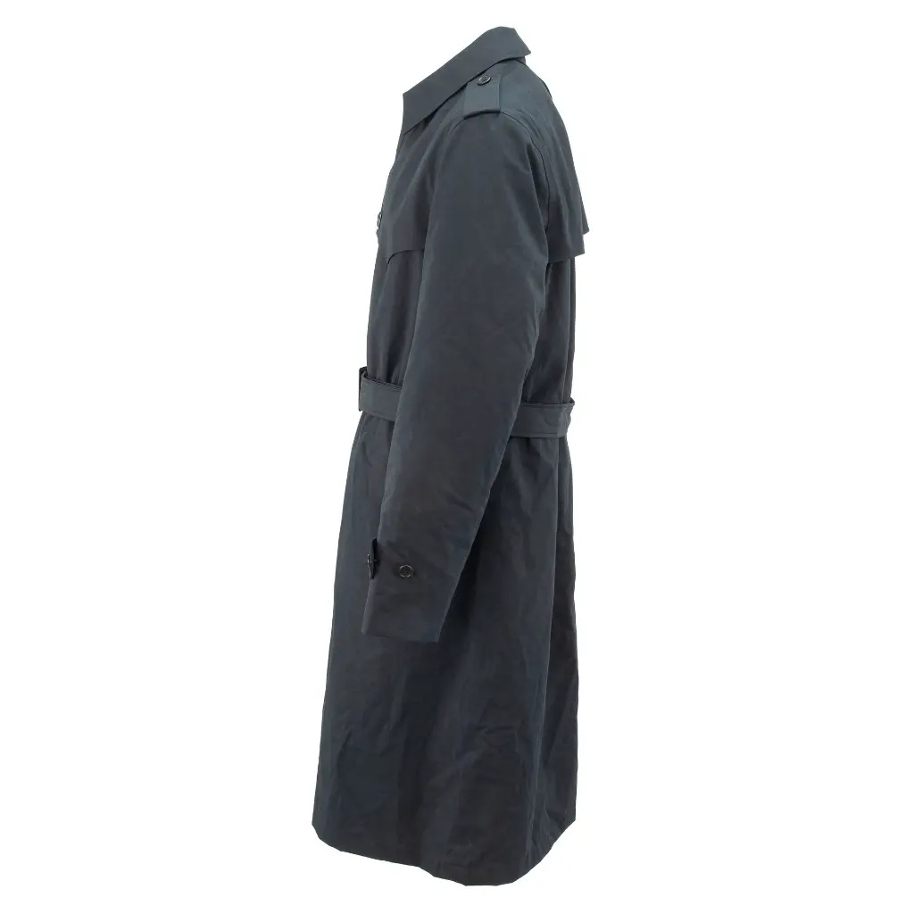 Dutch Black Trench Coat w/ Liner | Issued | Swiss Link
